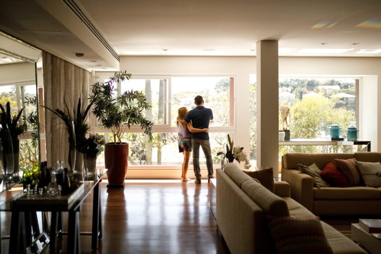 couple in home