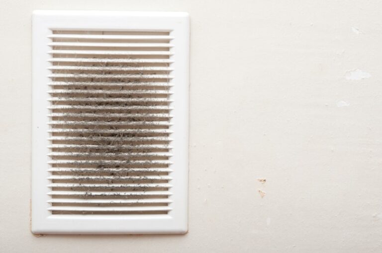 Dusty Vent Reduces Home Comfort
